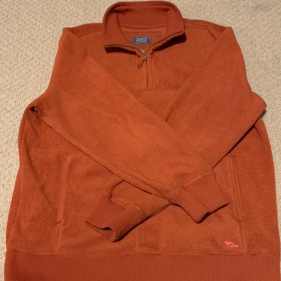 Men’s Roots 3/4 Heavy Fleece Sweater - Picture 1 of 2